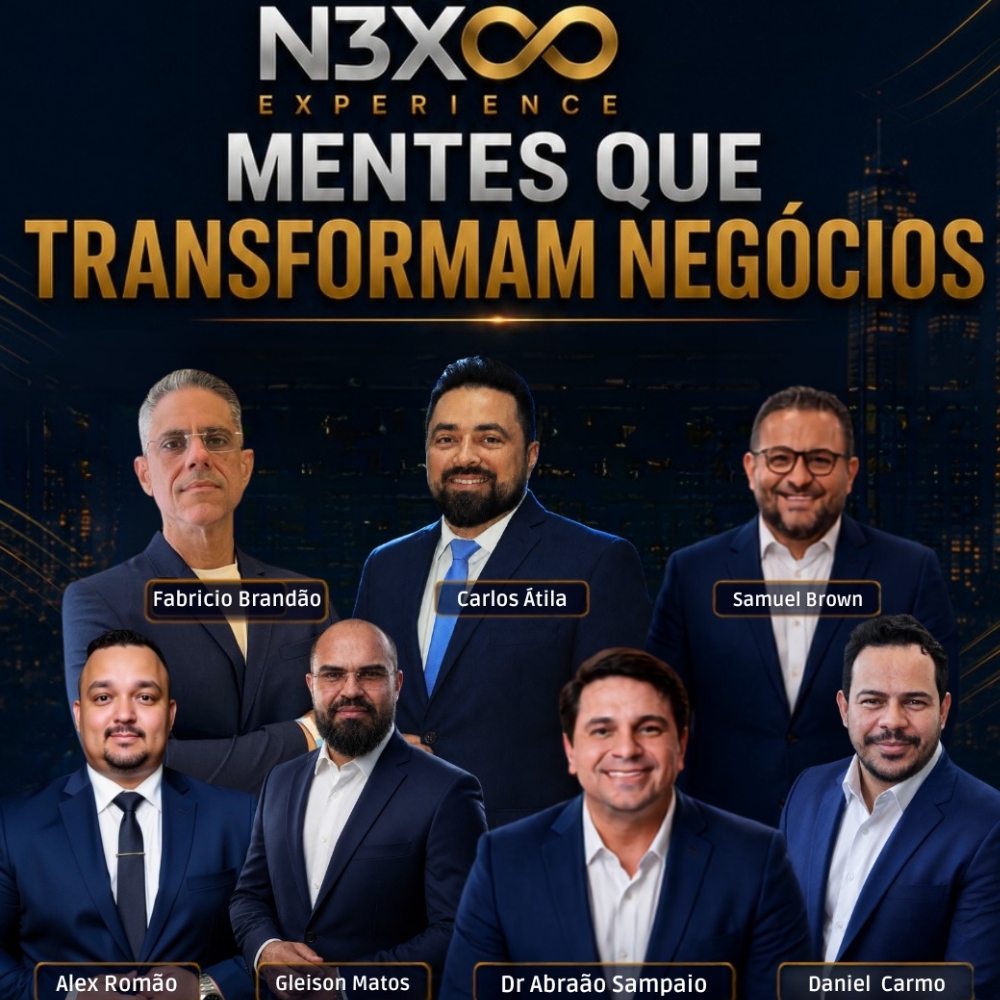 Equipe N3XOO Experience — Mentes que transformam negócios